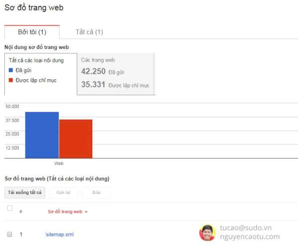 Vì sao sitemap.xml trong Google Webmaster không lập chỉ mục cho bạn?