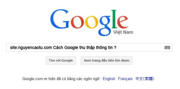 Cách Google thu thập thông tin và xếp hạng thứ hạng từ khóa