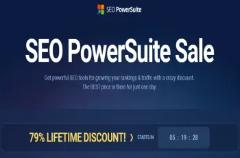 Bài viết mới Bộ công cụ SEO PowerSuite giảm 79% trọn đời (lần đầu tặng kèm Max Plan) duy nhất trong 3 ngày