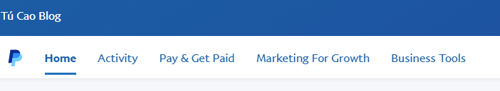 Business Tools ở ngay trên Menu