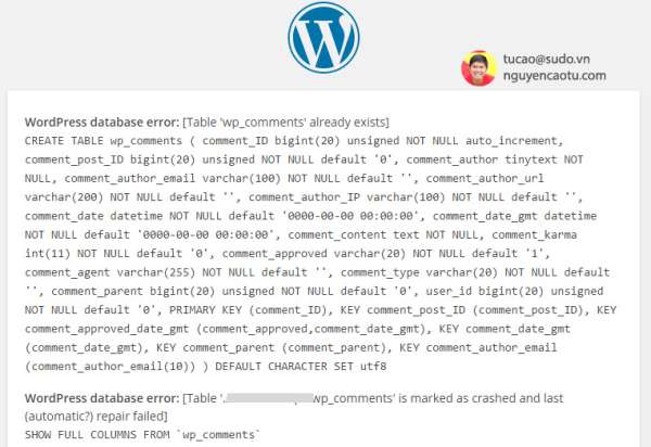 Cách xử lý khi trang Wordpress báo lỗi trang trắng, không hiển thị lỗi