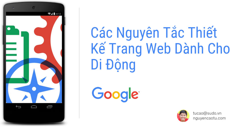 25 nguyên tắc thiết kế Website cho Mobile từ Google