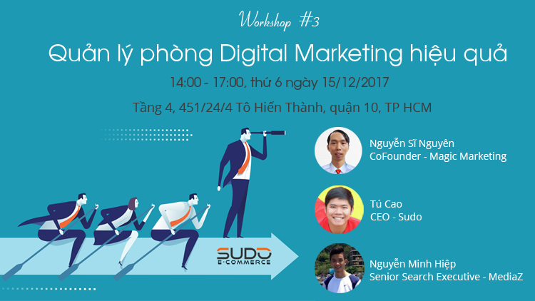 [Workshop #3] Quản lý phòng Digital Marketing hiệu quả