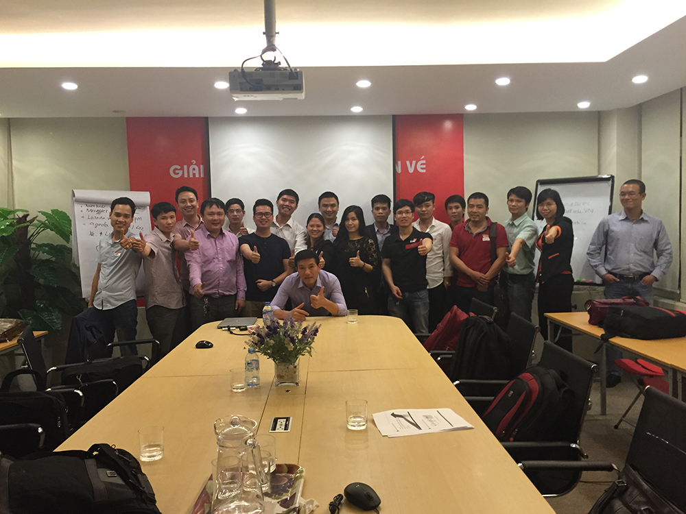 Ảnh chụp kết thúc khóa học SEO Master