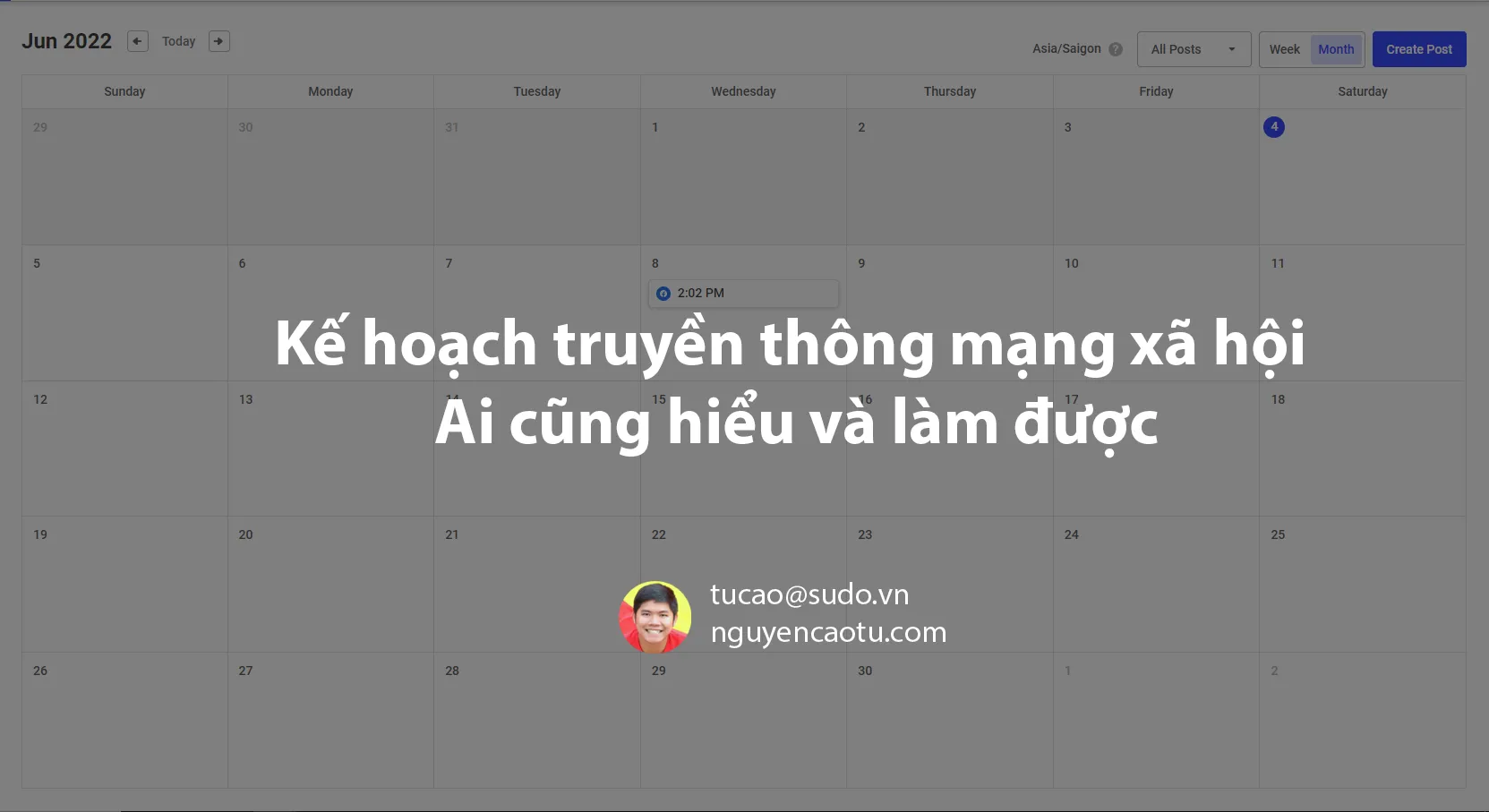 Cách lập kế hoạch truyền thông trên mạng xã hội (ai cũng làm được)